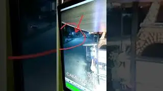 Vid&eacute;o de l'accident d'Arafat Dj (Cam&eacute;ra de surveillance)