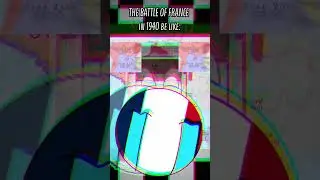 The battle of France be like: | Cr: @Serinity_.Dear. #countryballs #shorts #memes #wwii #ww2