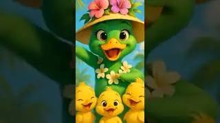 Mother Duck and Baby Duck Dance #funny #duck #ducklingspro #cuteducks #ducklife #dancingduck #ai