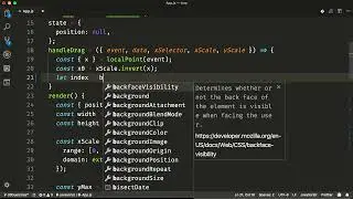 Create an Interactive Line Graph with a Hover Dual Line Highlight using VX and D3