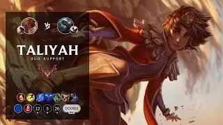 Taliyah Support vs Senna - EUW Grandmaster Patch 12.7