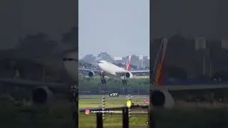 Филиппины завершили свой путь блестяще! (Плавная посадка филиппинского Airbus A330)