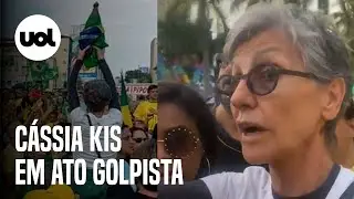 Cássia Kis viraliza nas redes incentivando ato golpista: 'Bolsonaro deu de presente a verdade'