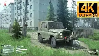 Mudrunner PS5 UHD 4K Realistic and Beautiful Graphics Gameplay Mudrunner Spintires on PlayStation 5