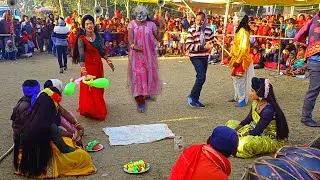 দর্শকে সখিটাকে বেলুম ধরায় দিল/Sanjay orang comedy chhau nach/cho nach/Purulia chhau nach