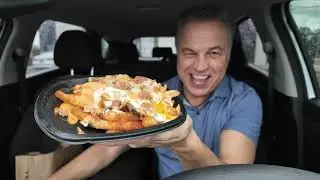 Taco Bell New Limited Time Menu..New Burrito items | Loaded Fries with a Goldendoodle.
