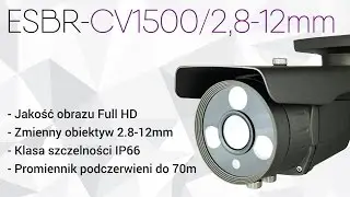 Nagranie z kamery tubowej FullHD CV1500/2.8-12mm IR70 HDCVI