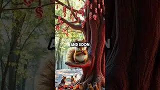 Candy Cane Oak Tree: Squirrels Throw Magical Parade! 🎉🌳🍬