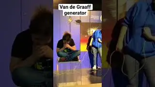 Van de Graaff generator ⚡️⚡️⚡️#technopolis #demo #elektrostatica