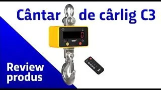 Cantarul de carlig GRAM C3 - Prezentare de produs