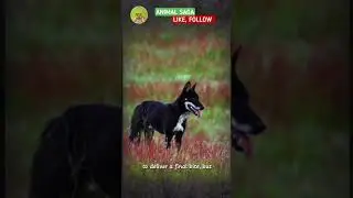 Kangaroo vs Wild Dog: Outback Showdown | #wildlife #shortsfeed #animalsaga