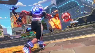 Knockout City | Armazillo Bundle gameplay | (Battle Royal of Balls🤾&zwj;♂️)