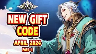 Mythic Heroes New Gift Code | Mythic Heroes New Gift Code April 2024 (Part - 1)
