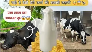 Cow Milking & Feeding Evening Routine😱😳🐄| Indian Dairy farm life @villagecattleLife04 