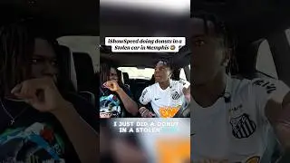iShowSpeed doing donuts in a Stolen car in Memphis 🍩 #ishowspeed #shorts #memphis ( its not real )