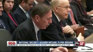 National Security Adviser Michael Flynn resigns