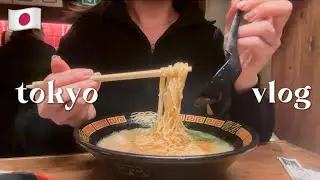 vlog: tokyo in winter 𓏲๋࣭࣪˖🎐⋆｡🍥