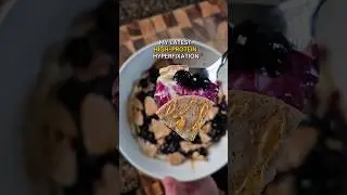 Мой идеальный высокобелковый перекус после тренировки 🥵 #высокобелковый