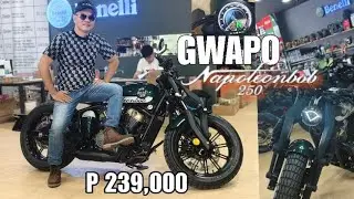 Pinaka Maporma Bobber Cruiser Bike sa Pinas -2025 Benda Motors Napoleon BOB 250