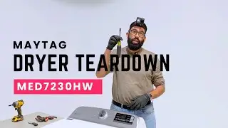 Maytag Dryer Repair MED7230HW | Teardown & Master Class