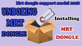 UNBOXING MRT DONGLE & INSTALL WITHOUT ANY PROBLEM