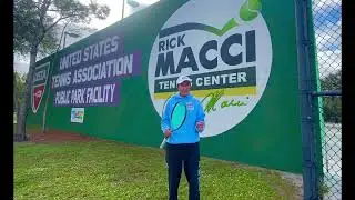 Amazing tip to hit better cross court shots! Try this! - Rick Macci