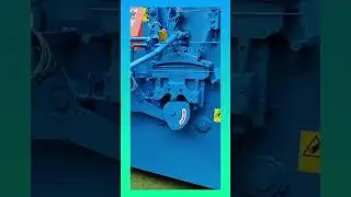 Heavy-duty industrial machine bending steel wire with synchronized motion for fast#shorts