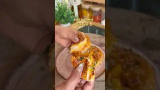 Street Style Tawa Burger 🍔 #shortvideo #shortsfeed #food #short #shorts #cooking #easyrecipe