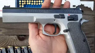 CZ 75 Tactical Sports .40 Close up Review and Range Time