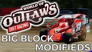 I attempted a slide job on the last lap Big Block Modifieds at Volusia World Of Outlaws Dirt Racing