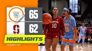 WBB | Highlights: Lady Vols 65, Stanford 62 (12.3.25)