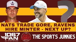 Ravens hire Jesse Minter, Nats trade MacKenzie Gore | The Sports Junkies