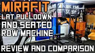 £500 VS £100 Lat Pulldown Comparison | Mirafit Lat Pulldown & Seated Row Review