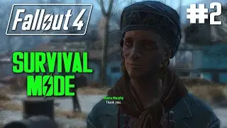 Let's Play: Fallout 4 SURVIVAL MODE | Sanctuary | EP 2