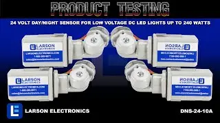 24 Volt Day/Night Sensor for Low Voltage DC LED lights up to 240 Watts