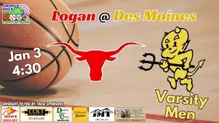 Varsity Men's Basketball - Logan @ Des Moines - Jan 3, 2026