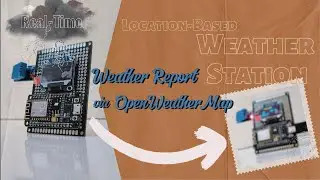 Real-Time Location-Based Mini Weather Station with ESP8266, OLED & DHT11