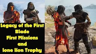 Assassins Creed Odyssey DLC 1 legend of the First Blade - Hunted -lone lion trophy