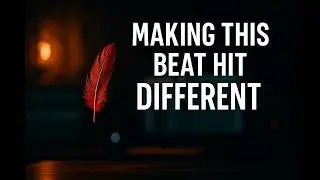 making &ldquo;clarity.&rdquo; (chill beat tutorial) &mdash; a cardinal literally got chalked for this😭😭