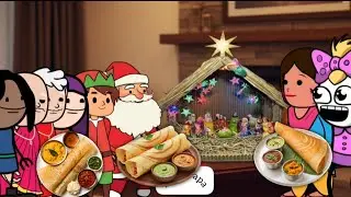 பரிசுல செட் தோசையும் கெட்டி சட்னியும் இருக்குமா #chinnaponnu #nettamari #kudumi #christmas #2025