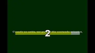 Cuando No Estas - Andres Calamaro (Karaoke)