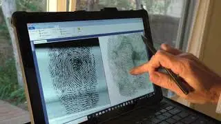 Forensic Comparison Software Workflow   Touch Screen