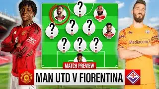 Sesko UNVEILING! De Gea RETURNS! Man United vs Fiorentina Preview