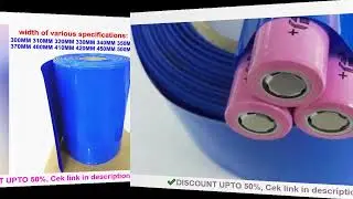 1kg Lithium battery PVC heat shrinkable film 18650 26650 battery holster heat shrinkable tube