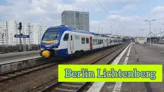 Züge in Berlin Lichtenberg | Trains in Berlin Lichtenberg