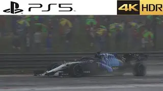 F1 2021 | Usa | Wet gameplay | Williams F1