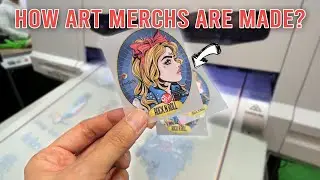 How Art Merchs are Made - Visit a Print Fair and Discover The Art of Merchandising