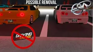 Possibility of Nissan and infinti getting removed due to driving Empire licensing them soon!!!