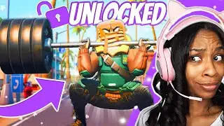 😲FREE MAJOR MANCAKE SKIN REVIEW💰 Fortnite x Fall Guys Rewards