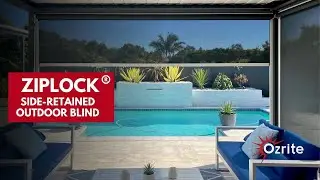Ziplock - Side Retained Outdoor Blind